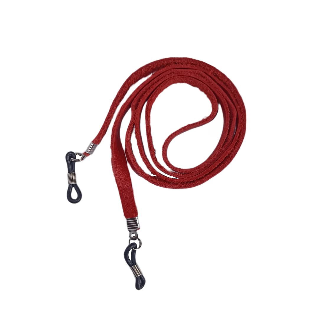 Red Genuine Leather Strap